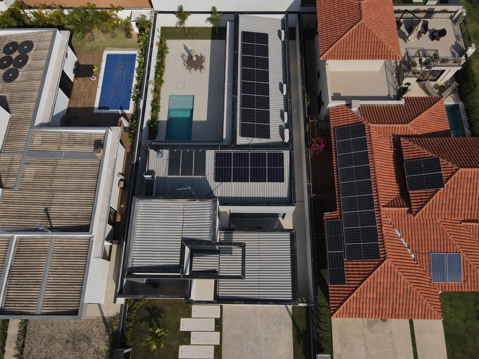 Projeto AJI Energia Solar no Portal dos Bandeirantes